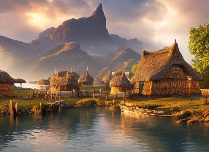Viking habitation