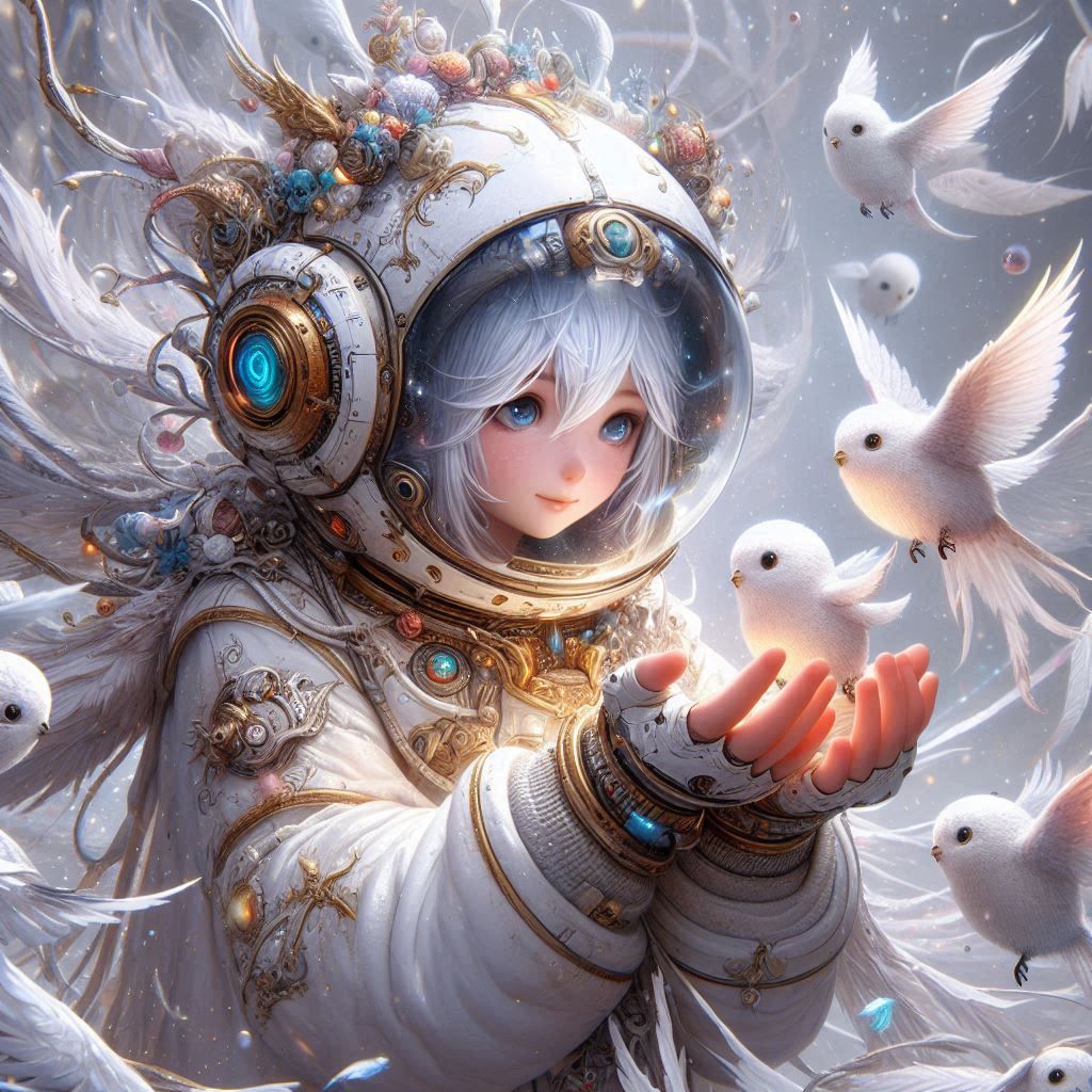 adorable fairy-tale fantasy creature portrait..