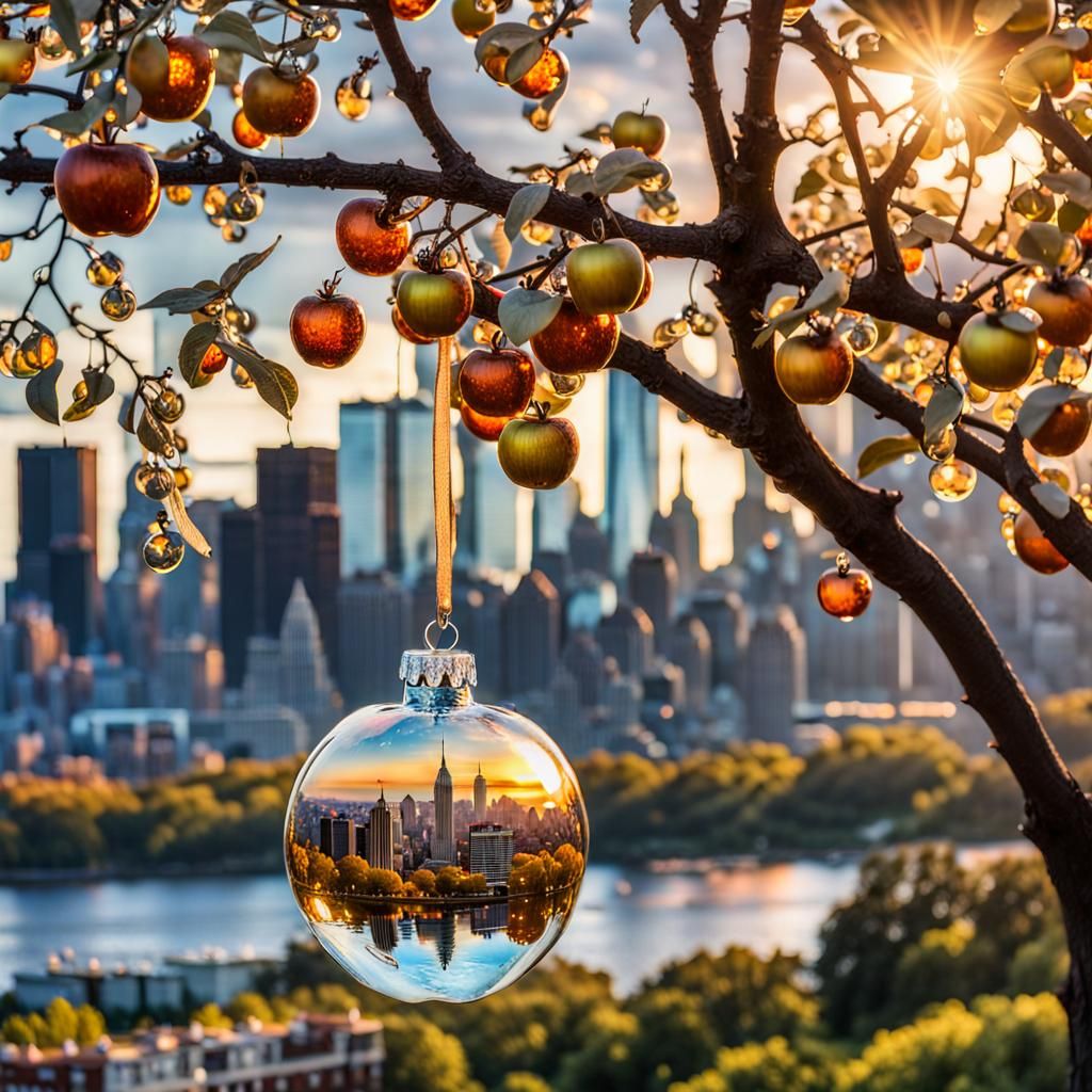 The Big Amber Apple  by @Faydra6410