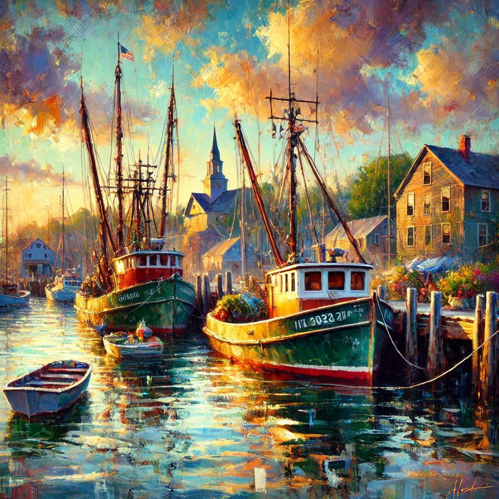 Nostalgic Hues of a New England  by @Punkmeister