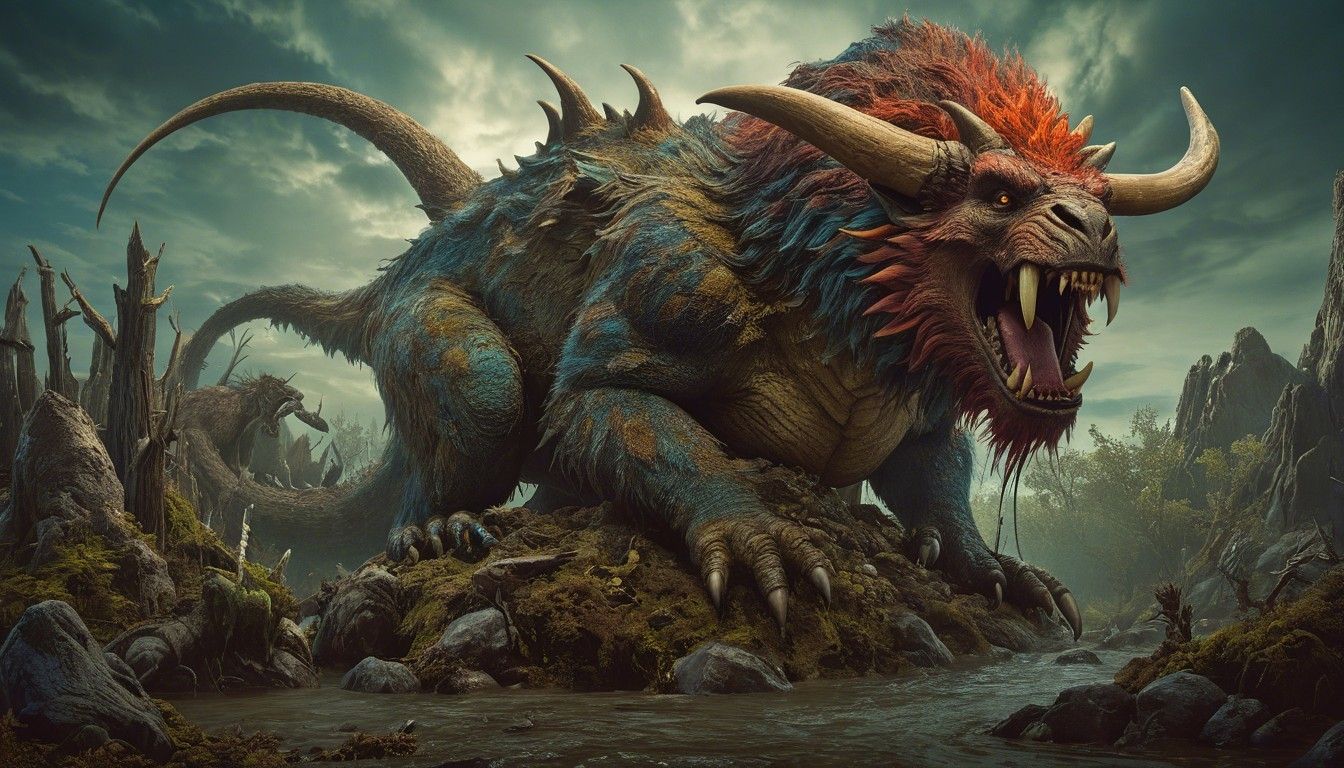 THE FEARSOME DORK MONSTER