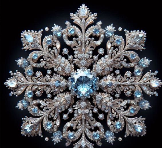Jewelry Snowflakes Art By Archangel Tara