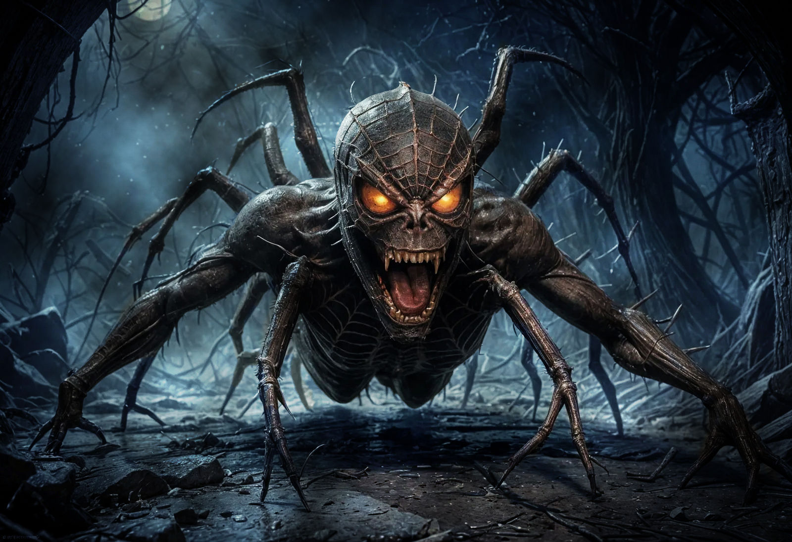 Spiderman's DNA goes wonky.