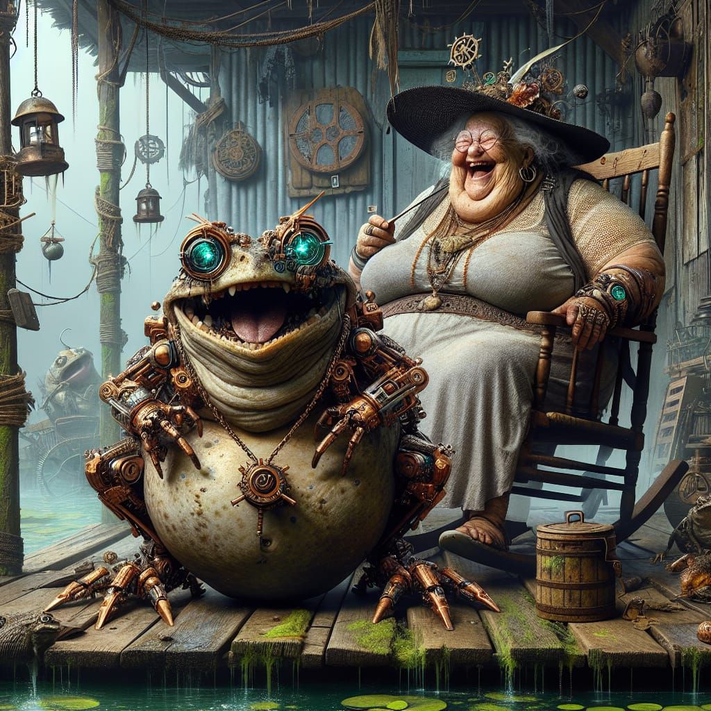 Anne-Marie's Little Cyber-Cutie  by @Chief_Runs-with-scissors