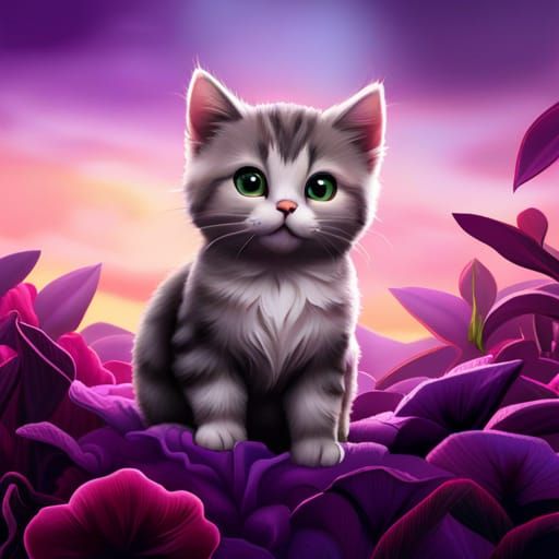 Meow... - AI Generated Artwork - NightCafe Creator