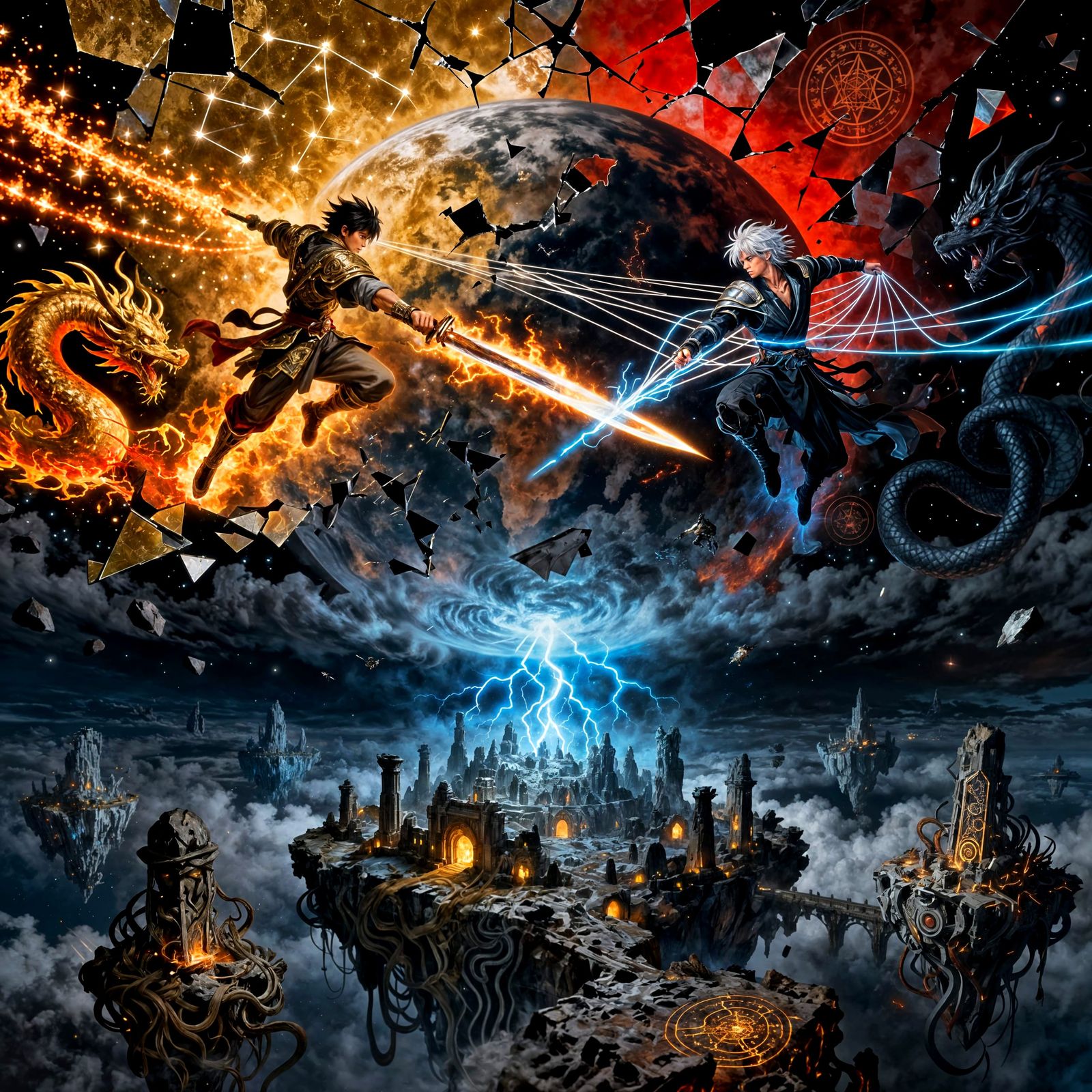 Anime Showdown  by @Kit30kat