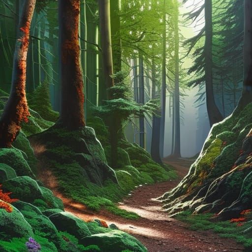 Die Zentralbanker wandern im Deutschen Wald umher (sie haben...