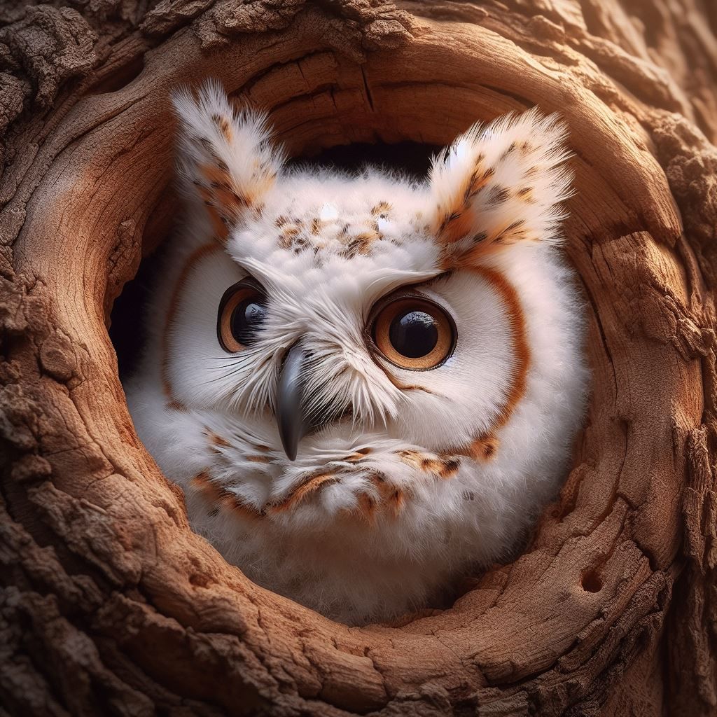 Owl in the tree