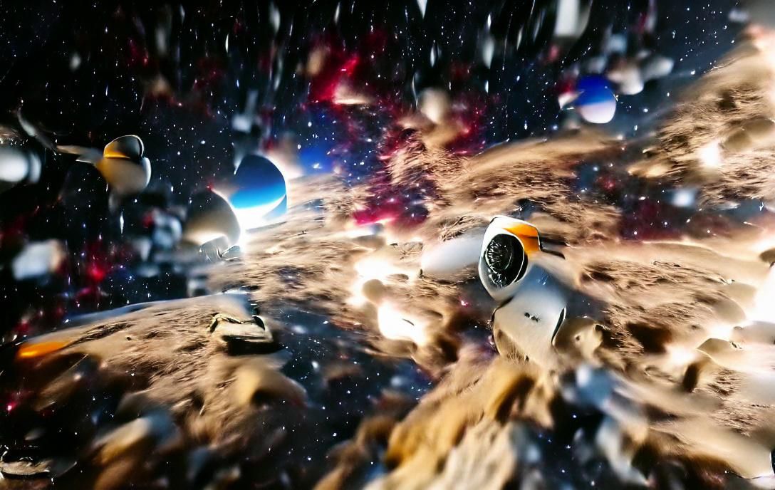 8K Ultra HD Realistic Space Voyage