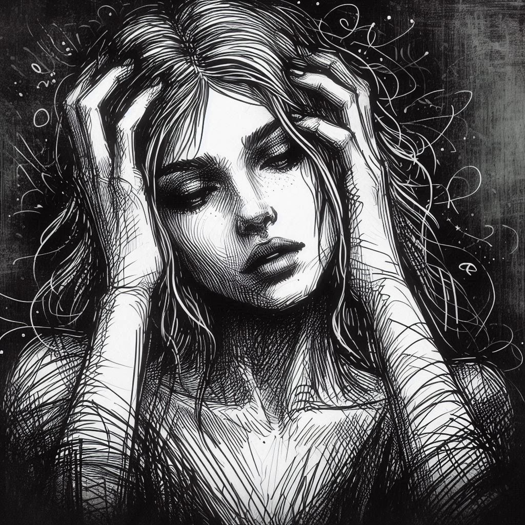  abstract art complementary colors fine details