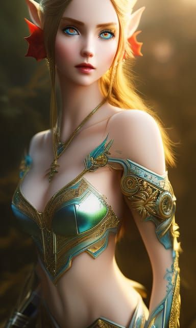 Beautiful Elf girl 23