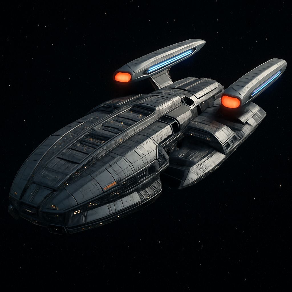 Battlestar Galactica Reimagined in Starfleet Style