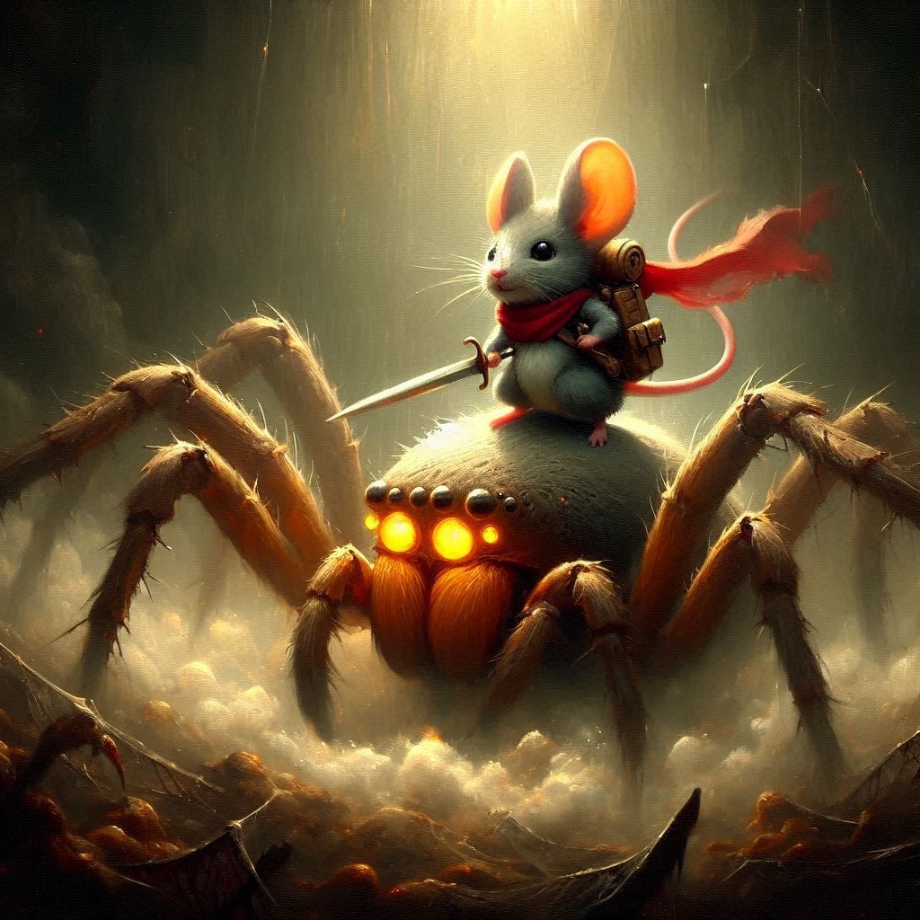 The Heroic Mouse Knight - The battle with Hildegart