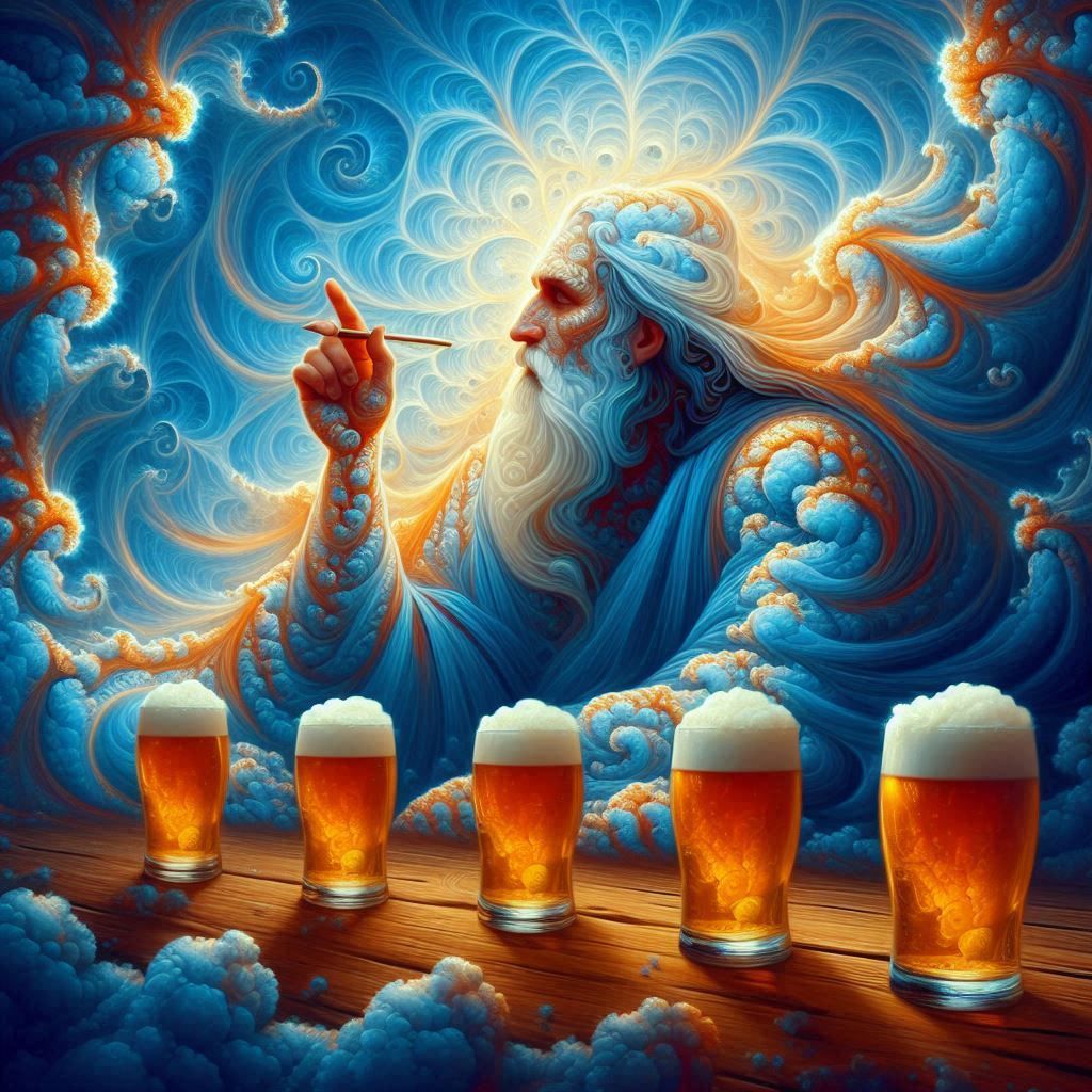 A Few Quite Beers with God