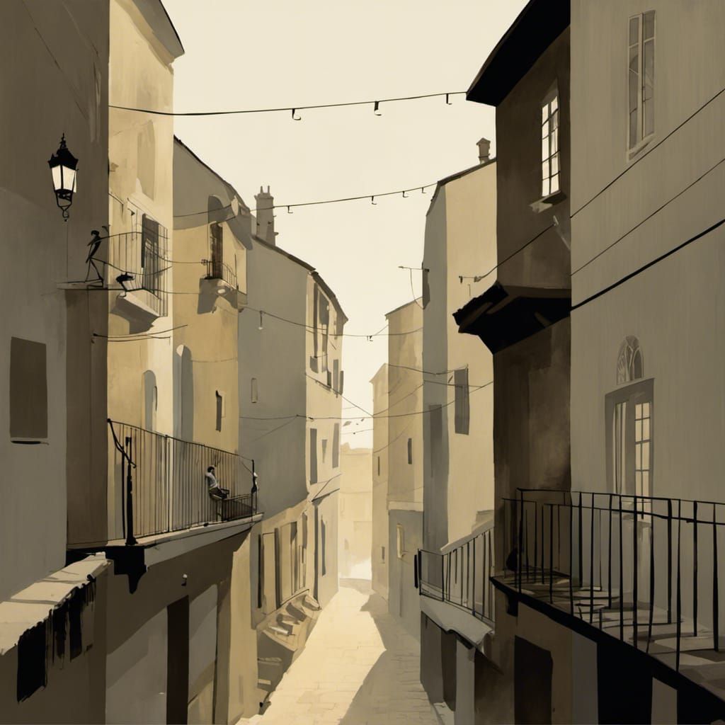the quiet alley by Marisa Redondo, Pascale Campion and Gedim...