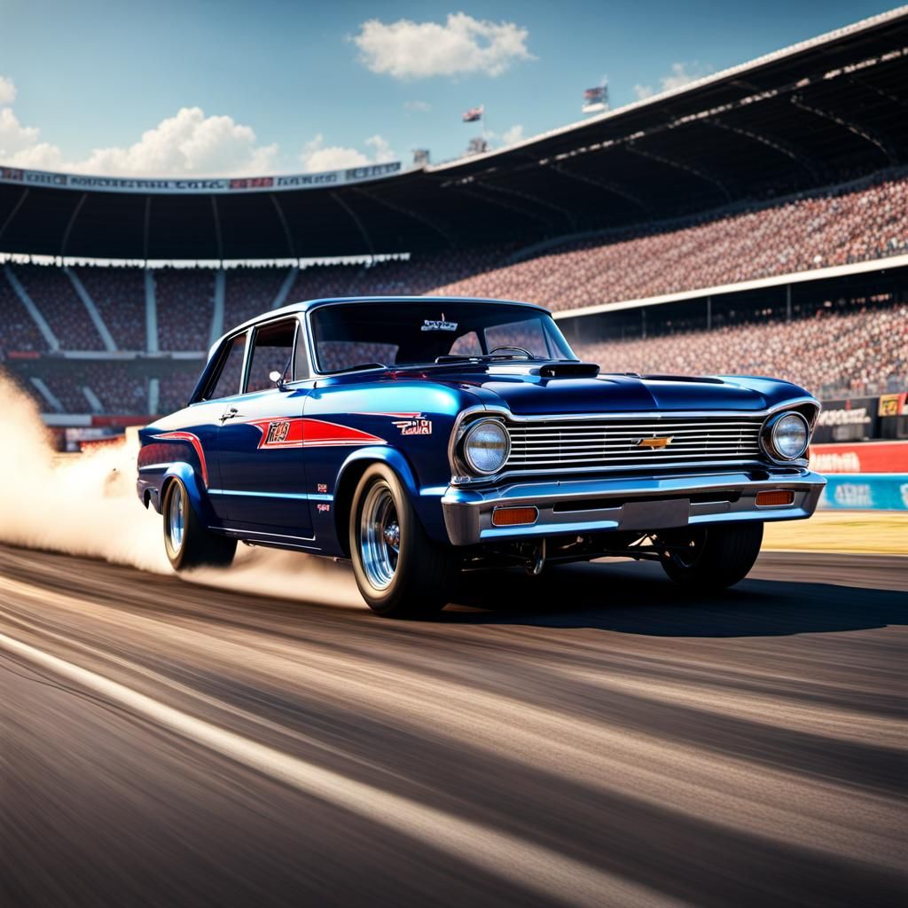 1963 Chevy Nova Drag Car