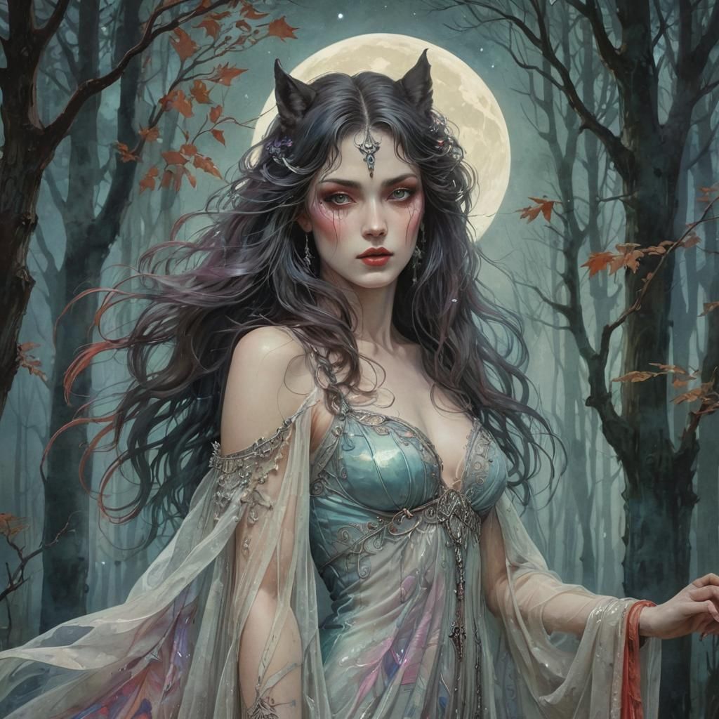 she stalks the night