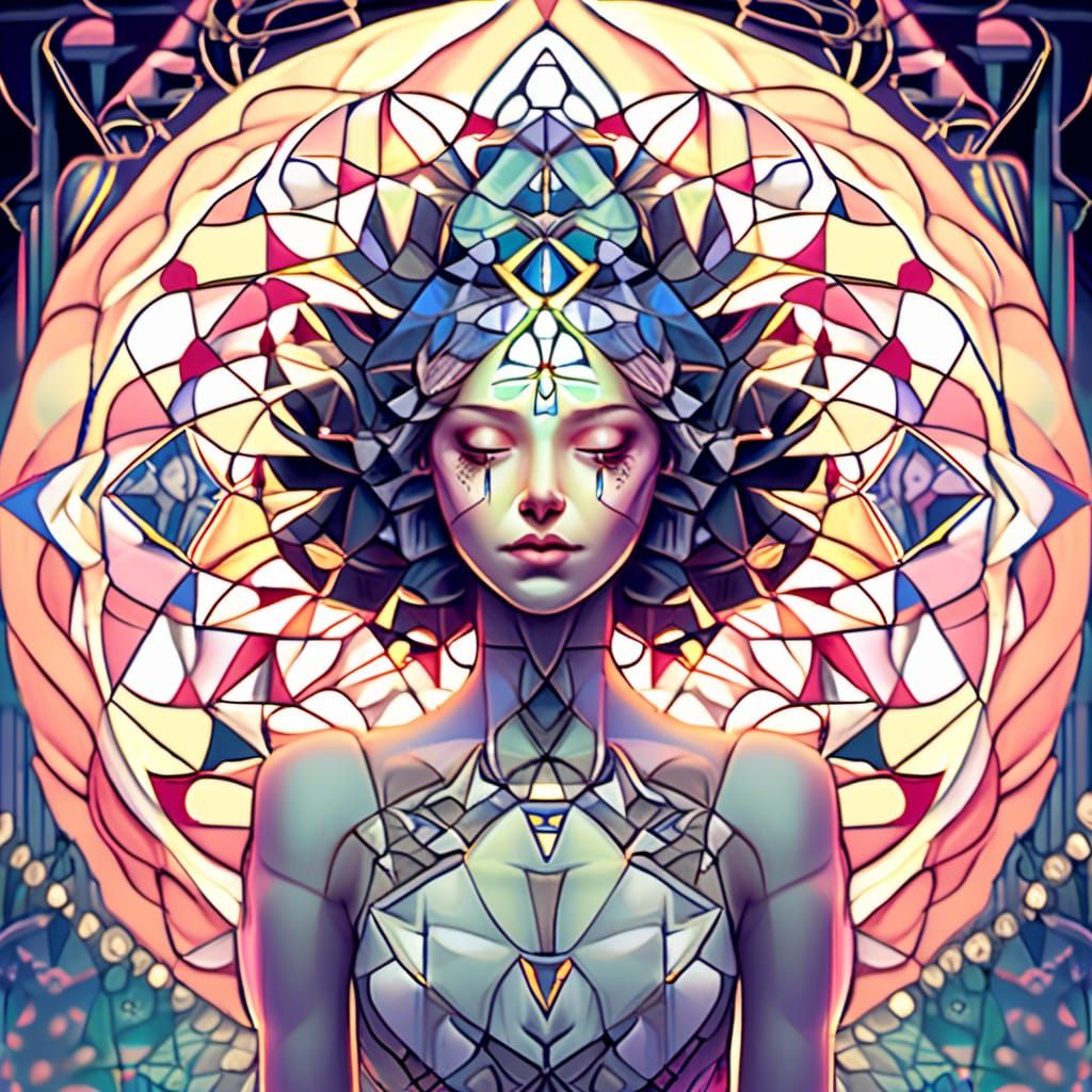 Stained Glass Mandala