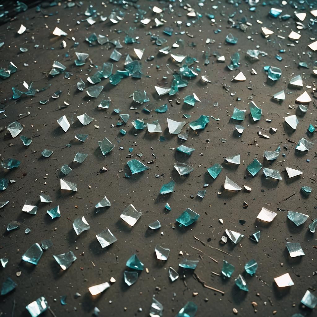 broken glass