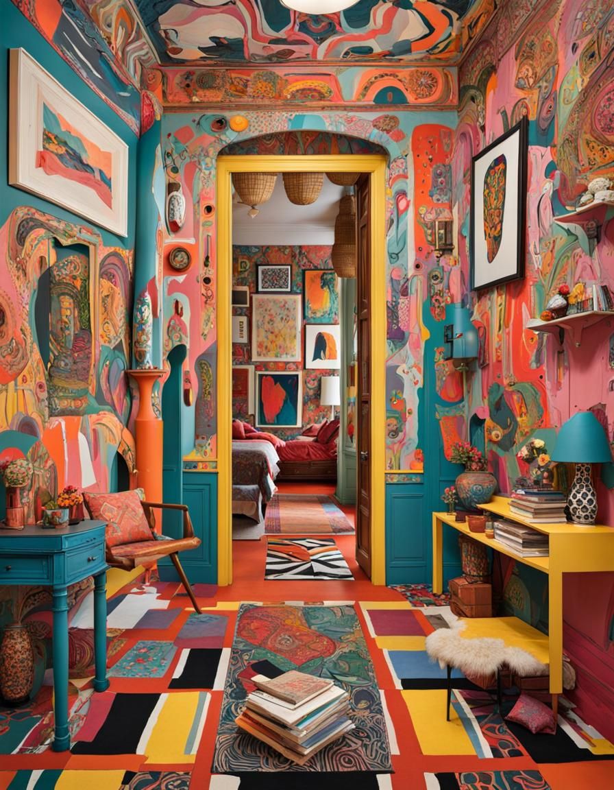 Maximalist Entryway  by @Rosien_HoH