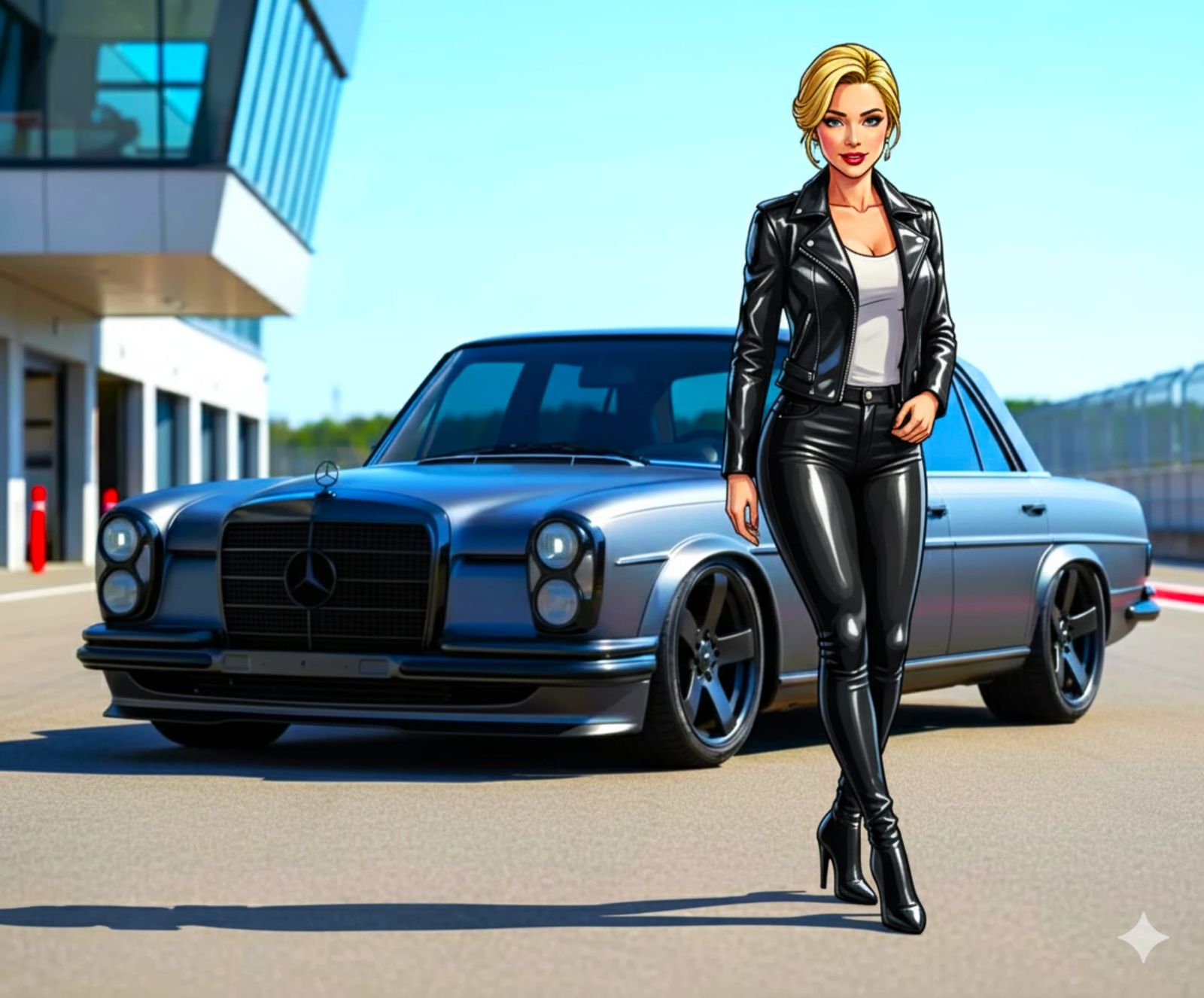 Shauna Wants to Drive the Retro Hammer