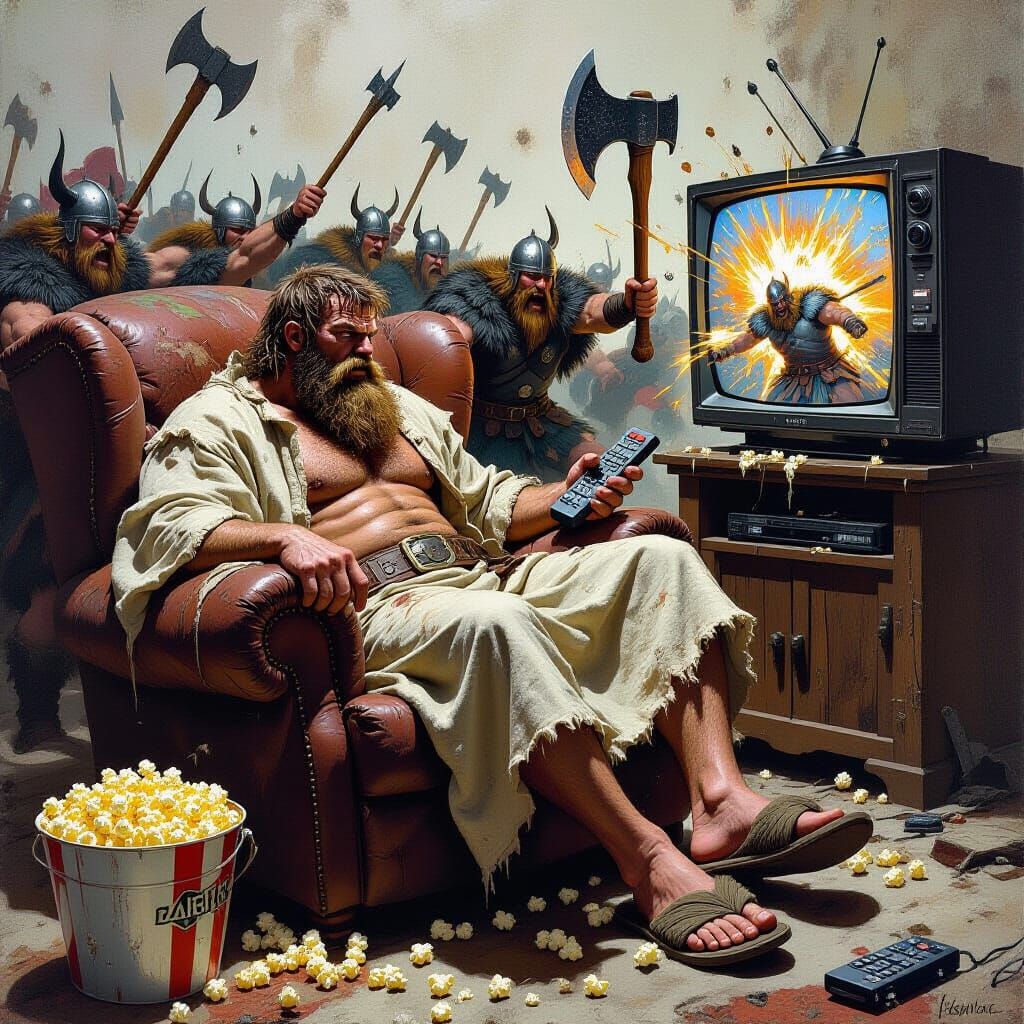 Are you an action fan, dude? We can make it real!  by @Eldrad Syl