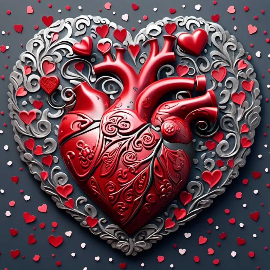 3D Embossed Valentine