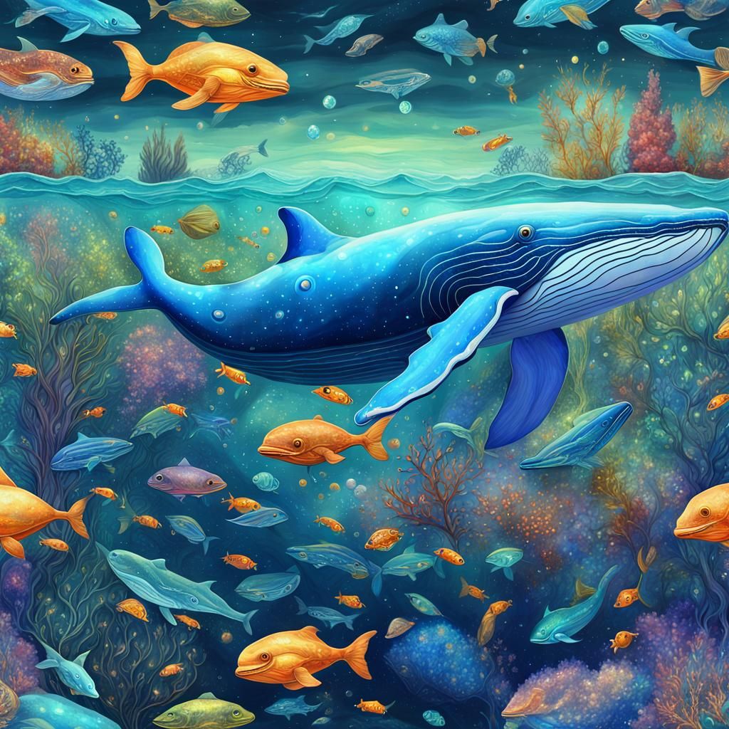 whale 43 - AI Generated Artwork - NightCafe Creator