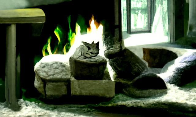 Cozy Fireplace