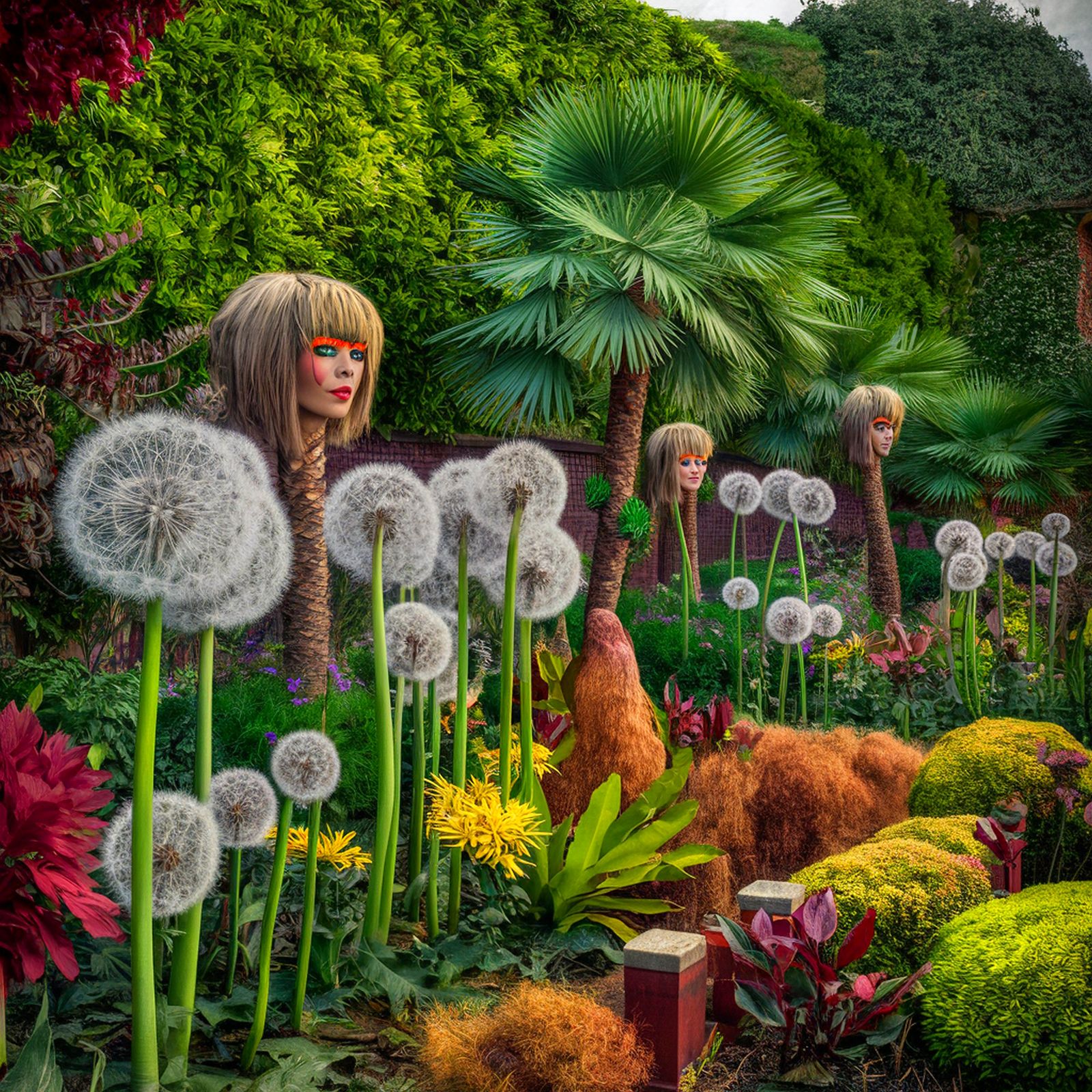 I DON'T WANT TO SNEEZE BECAUSE THE DANDELIONS FLOWERS ARE SO...