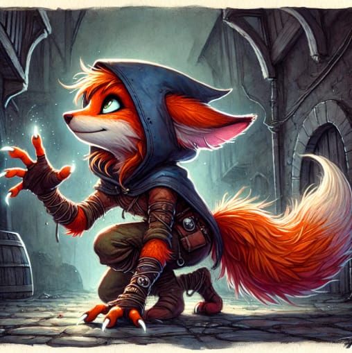 Nyra: Fur as orange as fire