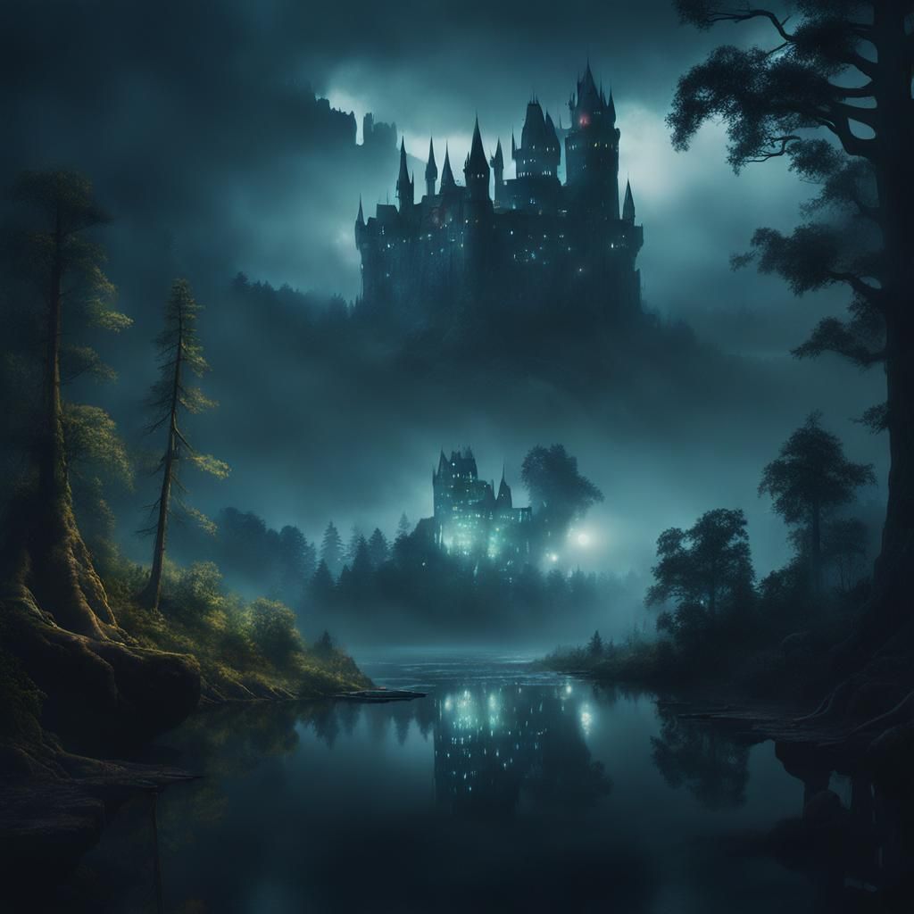 Mystic Lands AI Generated Artwork NightCafe Creator