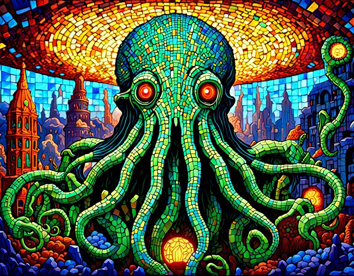 Cthulhu Rises From R'lyeh (IV)