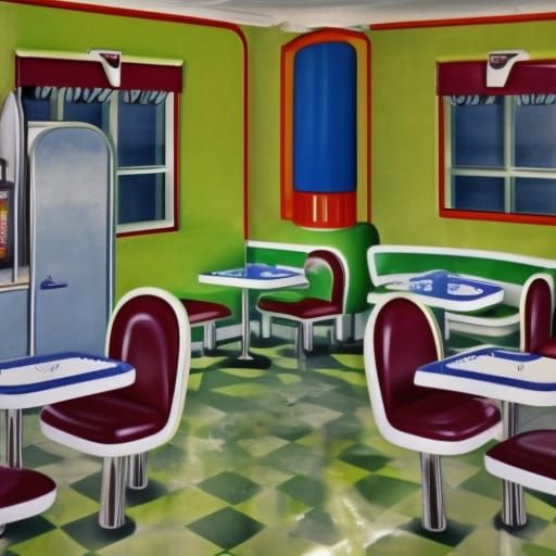 1950s diner