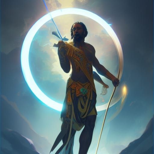 a warrior of immense power