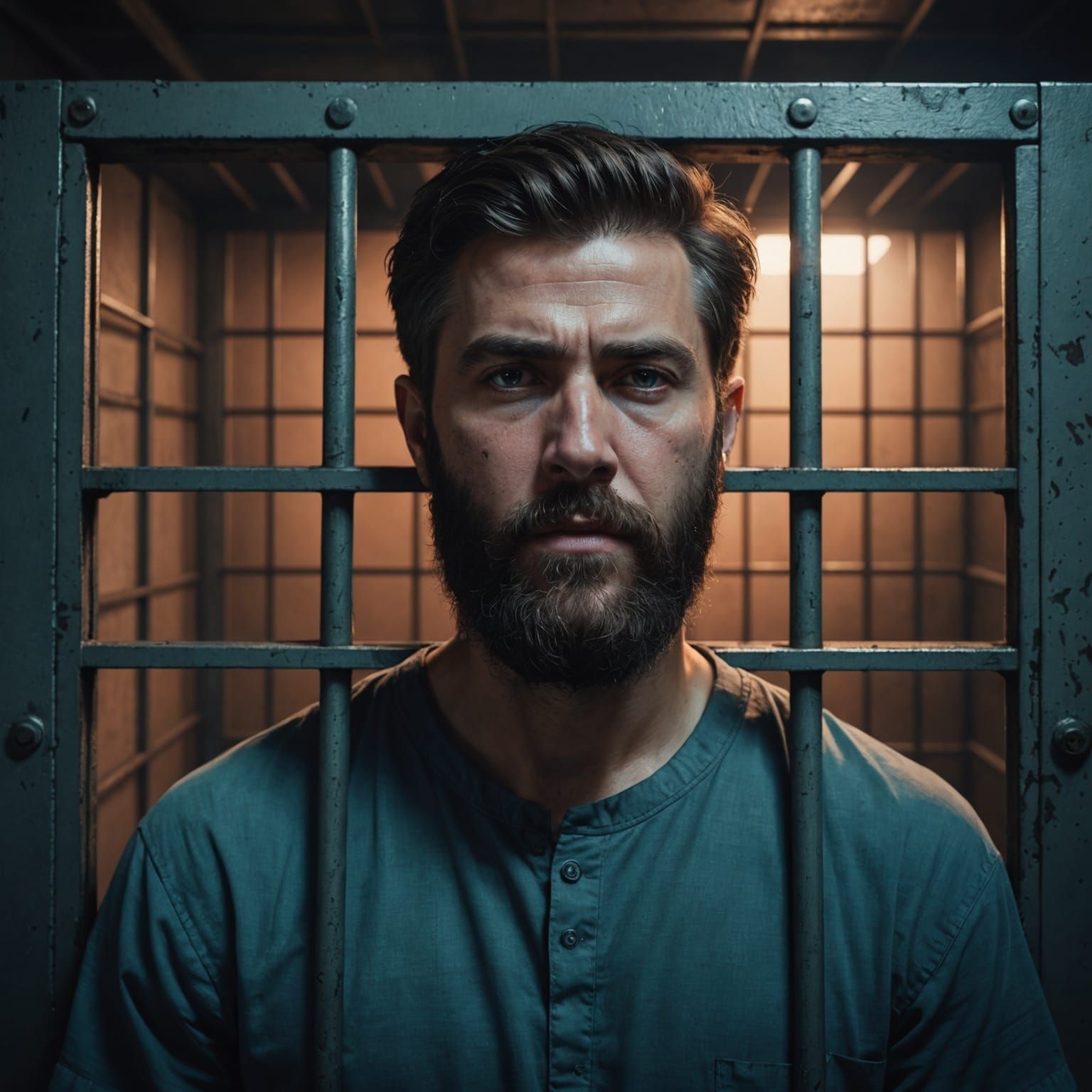 Man Wakes in High-Tech Prison Cell