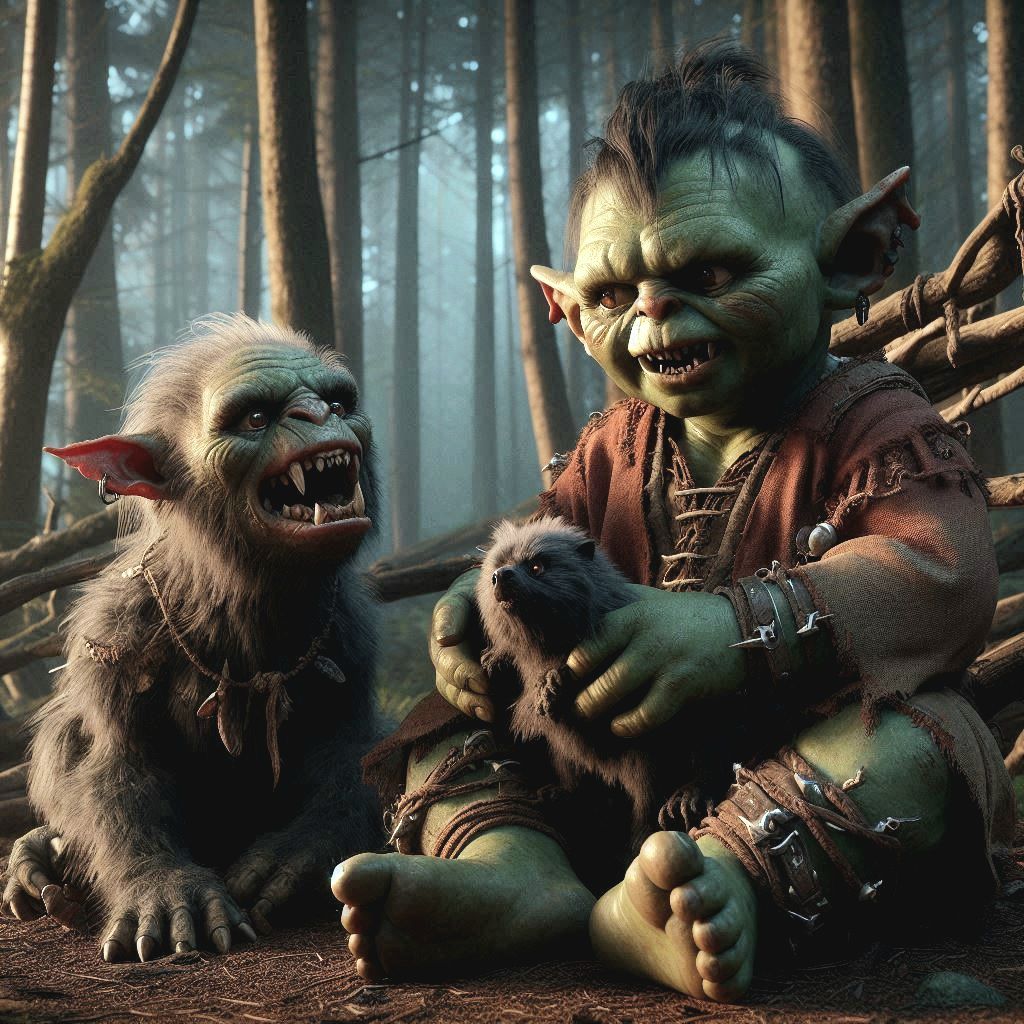 Orc family life