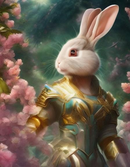 (Beautiful Rabbit Woman Character:1.5)
(Background; Paradise Forests And Fields:1.4)

 <lora:RPGV5Style02:1.3> 

Insanely_Ultra_HyperRealist...