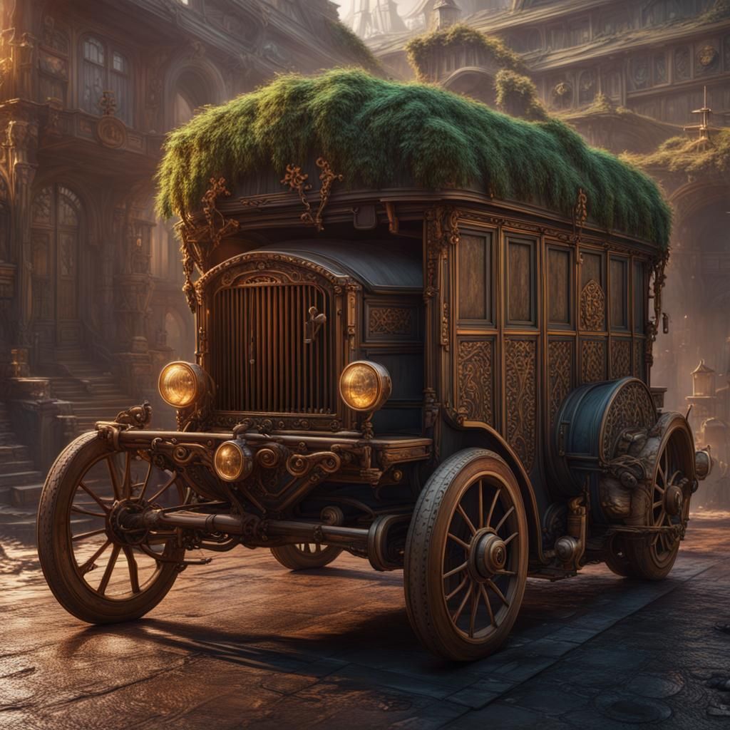 Grass Caravan  by @Goblin_Guy