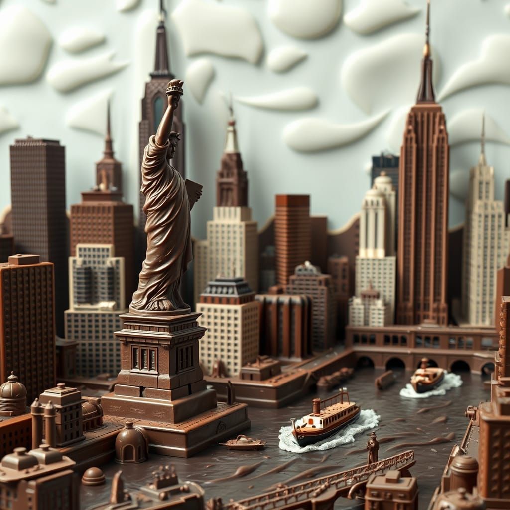 Chocolate New York City  by @Markus