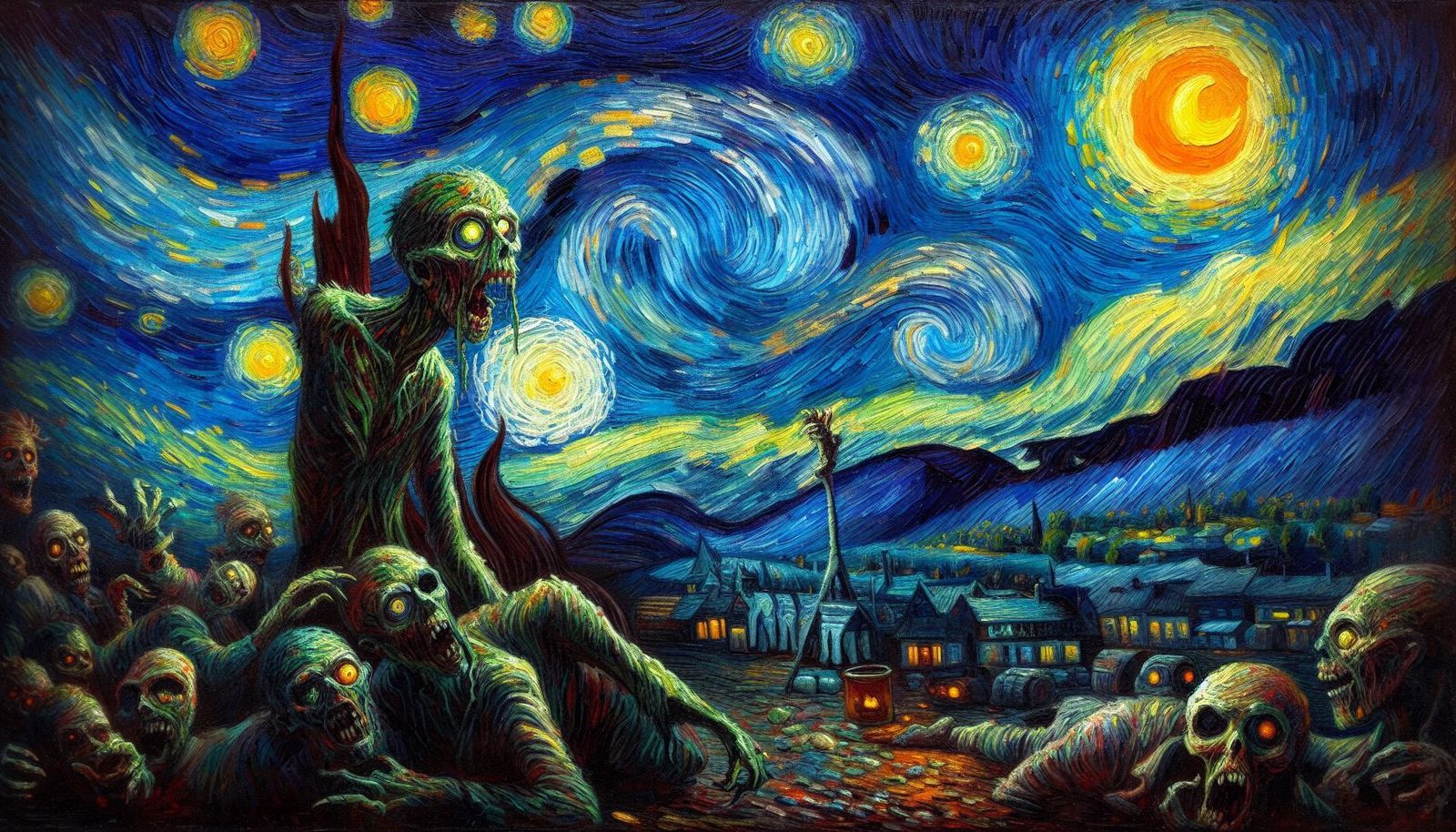 Starry Night of The Living Dead