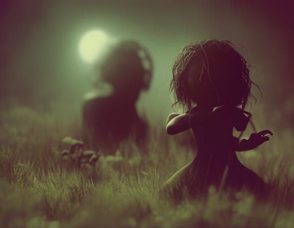 Feral Children: Hyperrealistic Dreamscape in Esoteric Style