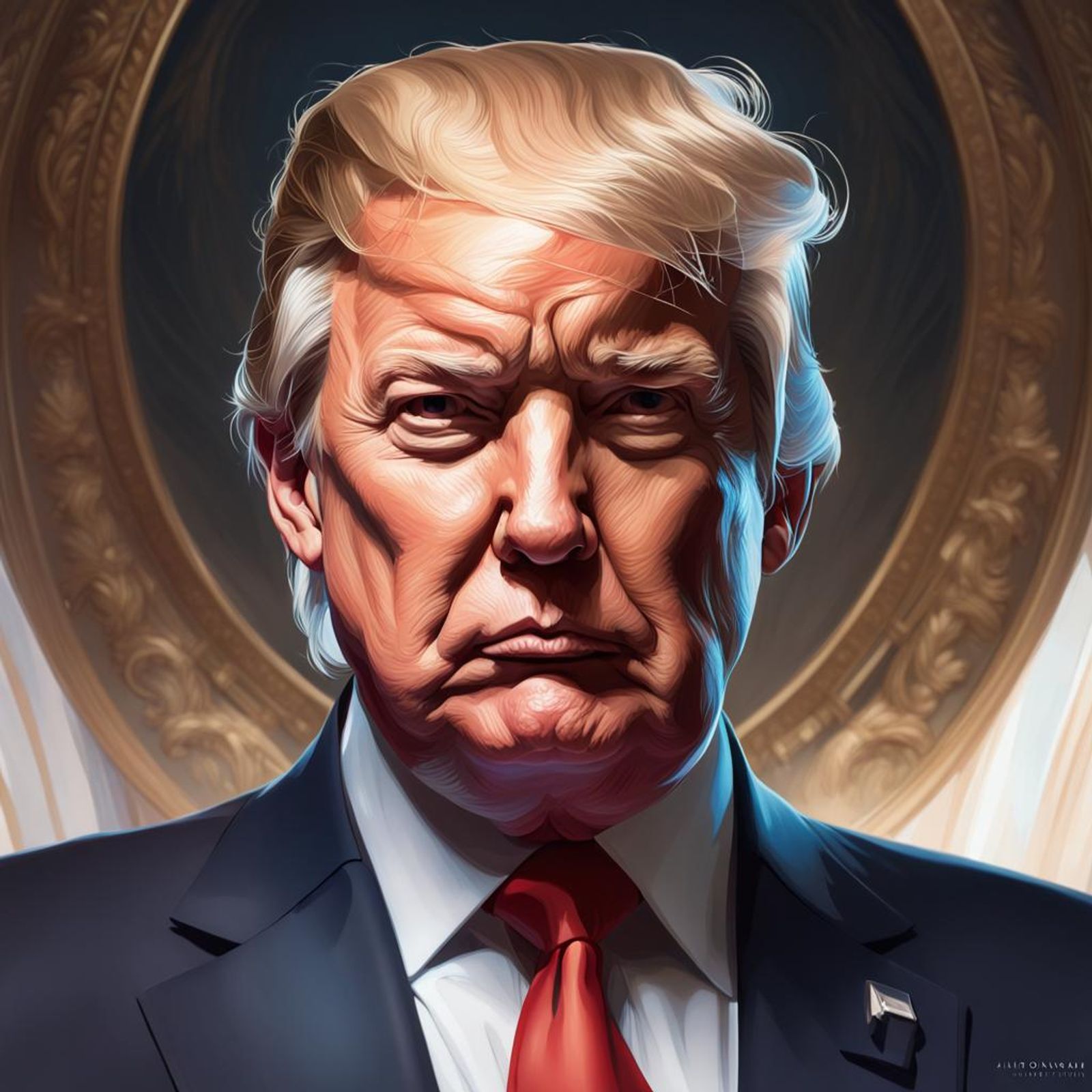 Trump - AI Generated Artwork - NightCafe Creator