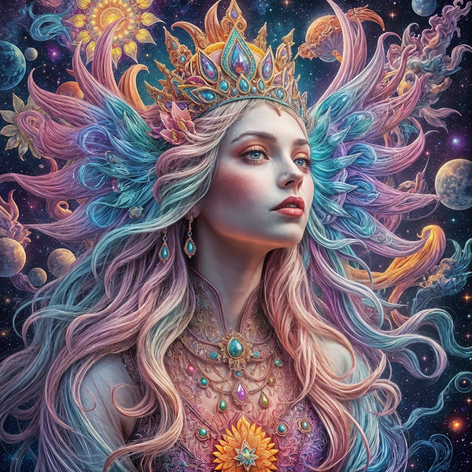 Psychedelica, goddess of exploration