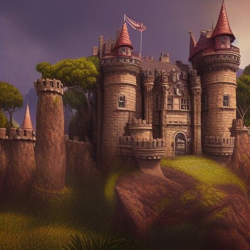 my australian castle at hustle castle