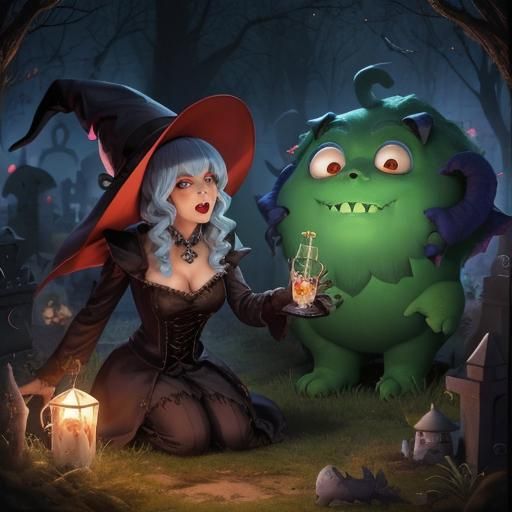 The mash, the monster mash, The monster mash, a graveyard smash, the mash, It caught on in a flash, the mash, the monster mash 😈🧙