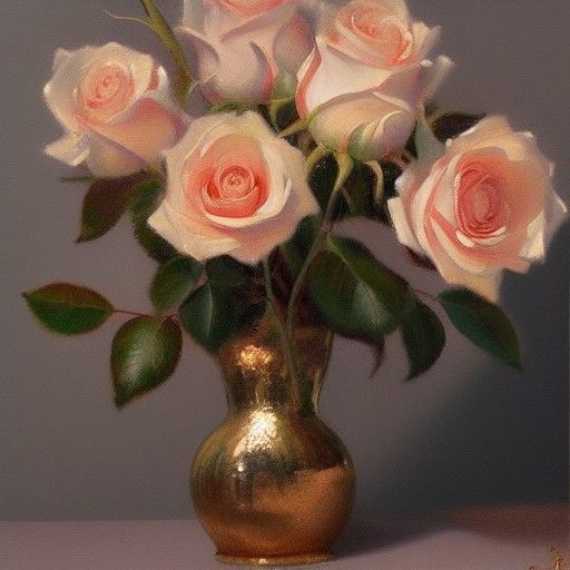 Roses and gold