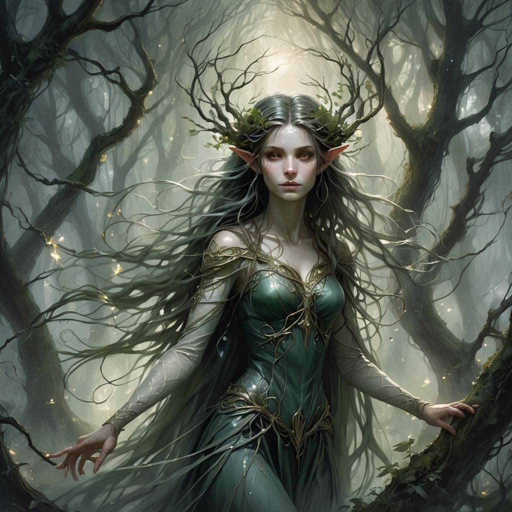 Ethereal forest