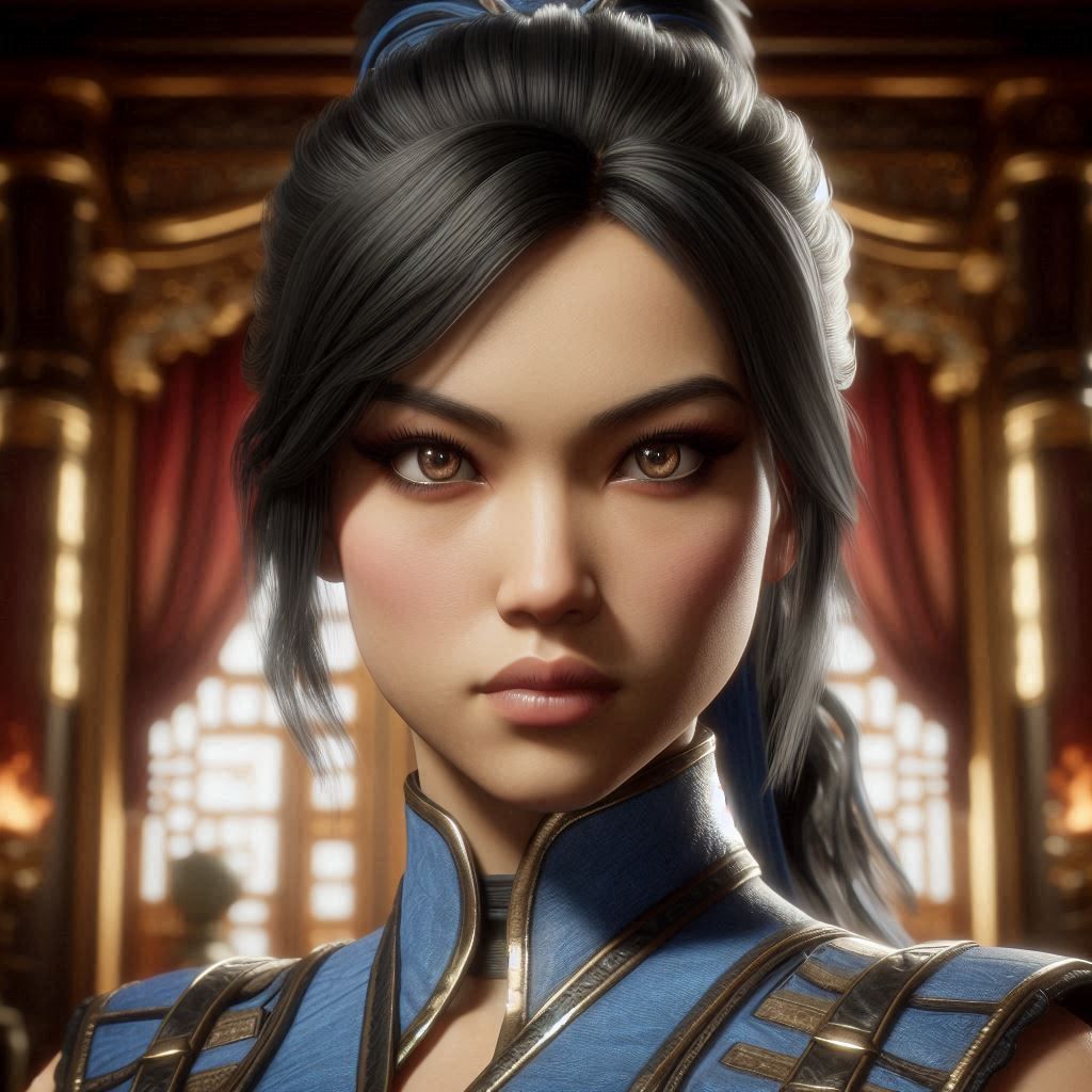 Kitana at her palace