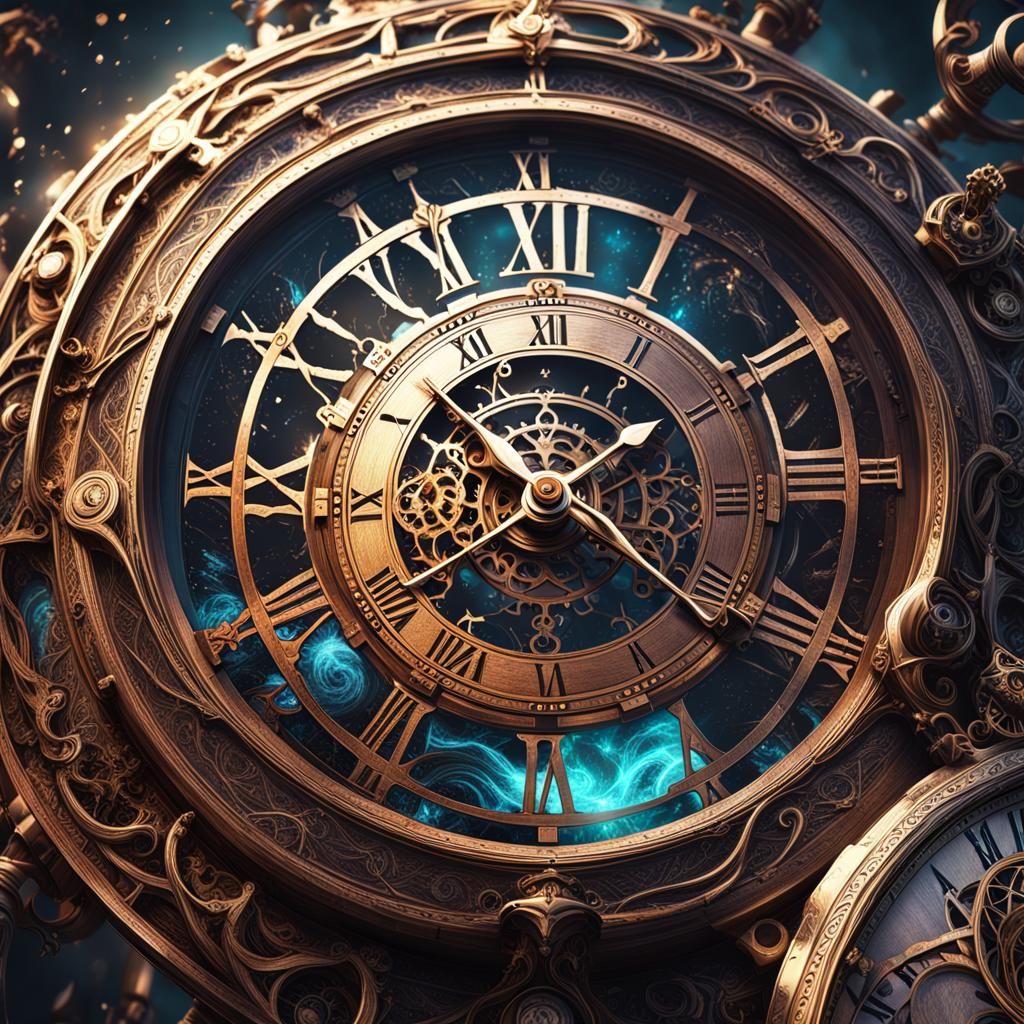 clock - AI Generated Artwork - NightCafe Creator